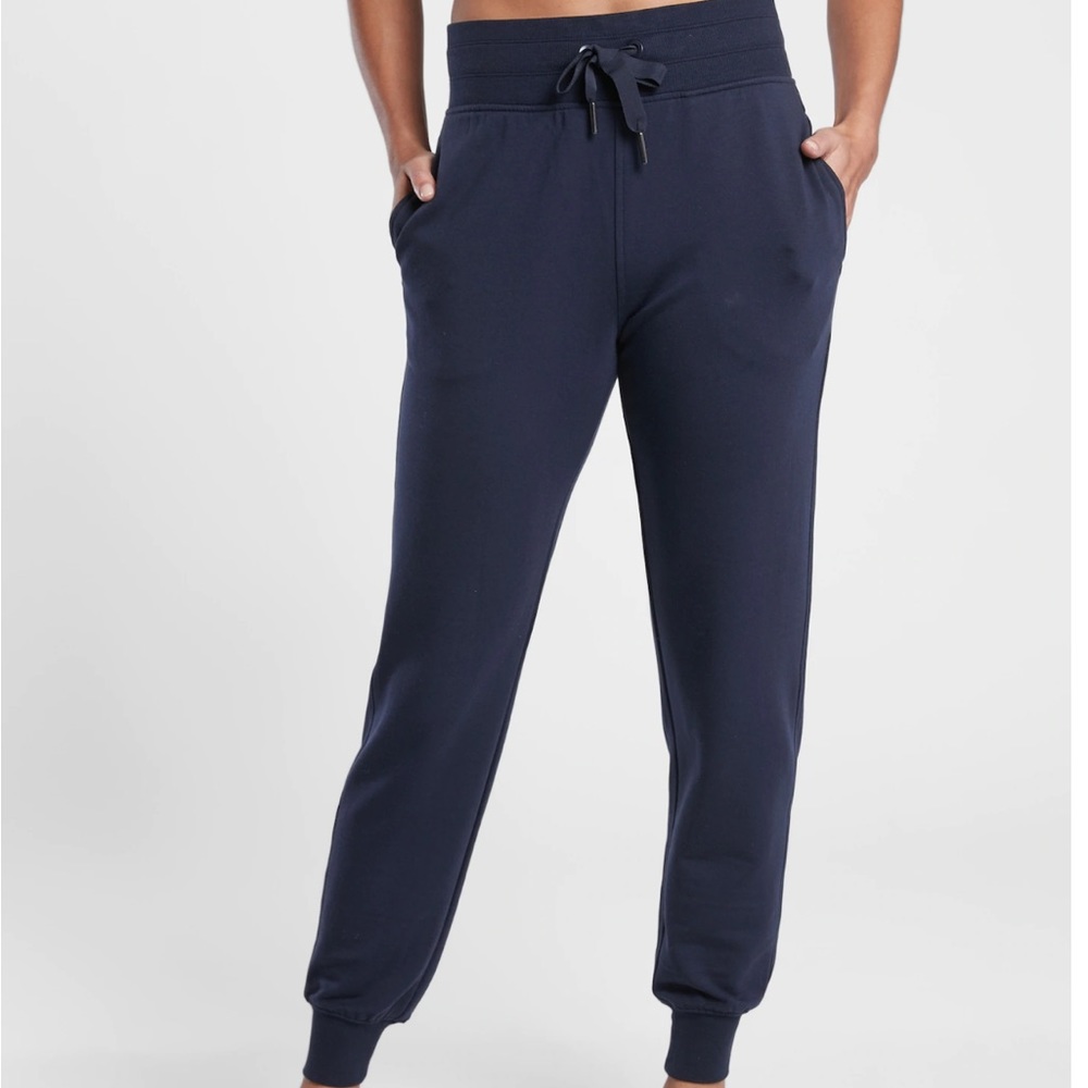 Athleta balance jogger sz small navy